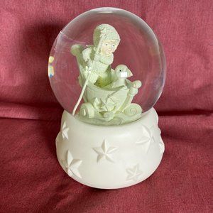 Dept. 56 Snowbabies Ship Ahoy Music Box WaterGlobe